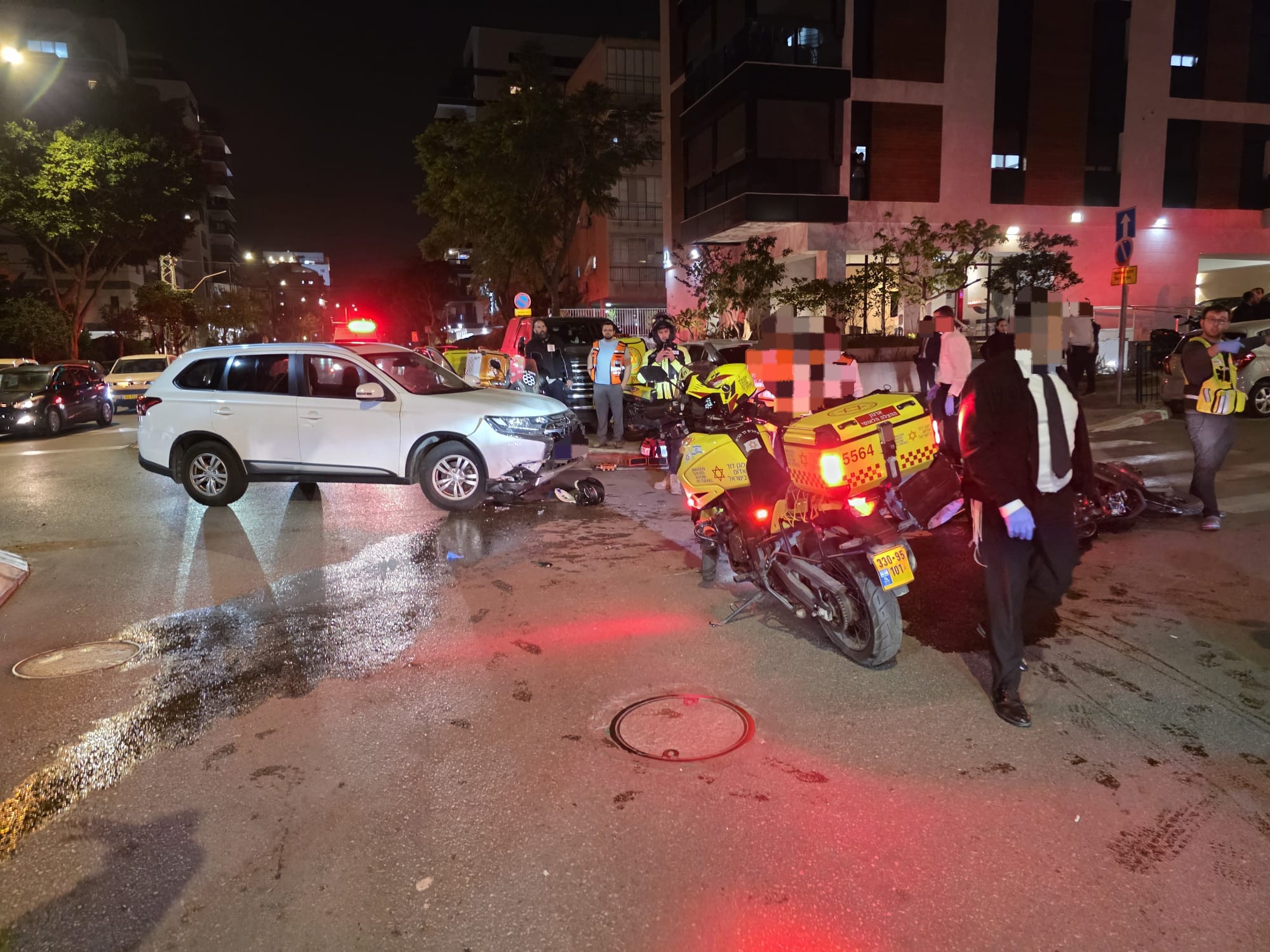 תאונת אופנוע קטלנית פתח תקווה