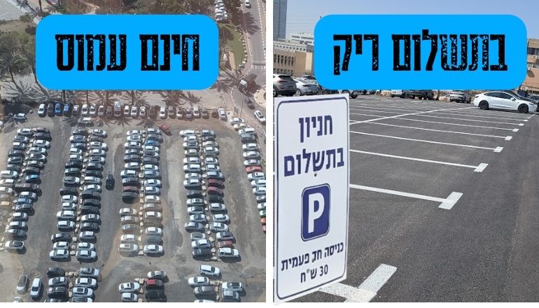 חניון בזל פתח תקווה