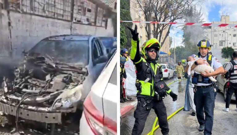 טיל מתפצל פתח תקווה