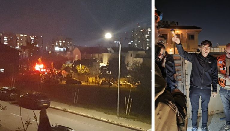 נפילה בפתח תקווה