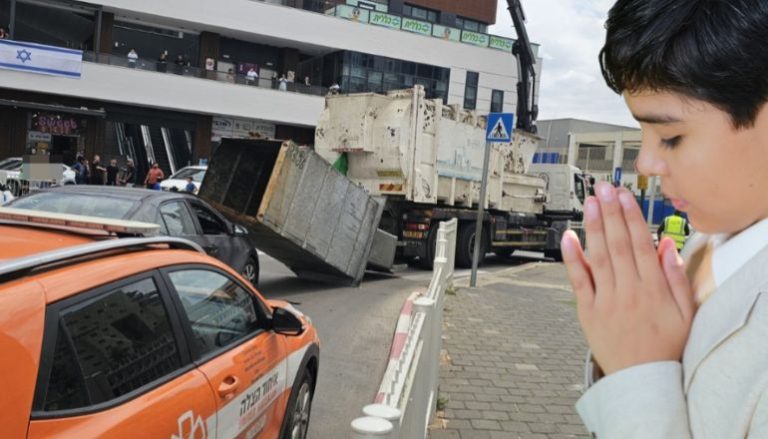 תאונה ברחוב המשורר הדר גנים פתח תקווה