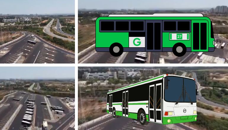 חניון אוטובוסטים גיבורי ישראל פתח תקווה