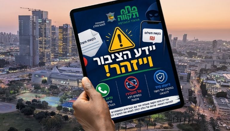 הונאה עיריית פתח תקווה