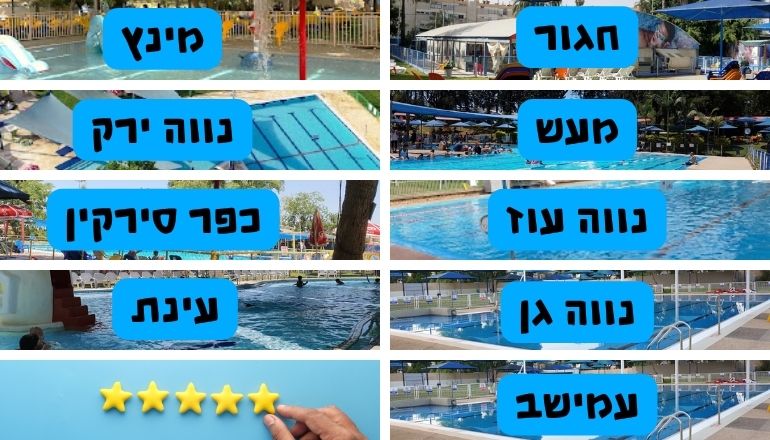 בריכות שחיה בפתח תקווה
