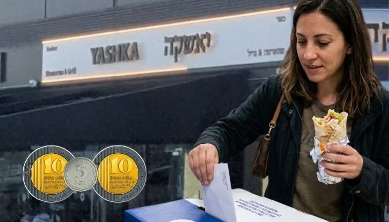 שווארמה ביום בחירות